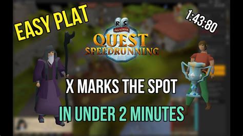 The Giant stopwatch is a cosmetic item which can be purchased for 1,200 <b>Quest</b> <b>Speedrunning</b> reward points from the <b>Speedrunning</b> Reward Shop. . Quest speedrunning guide osrs